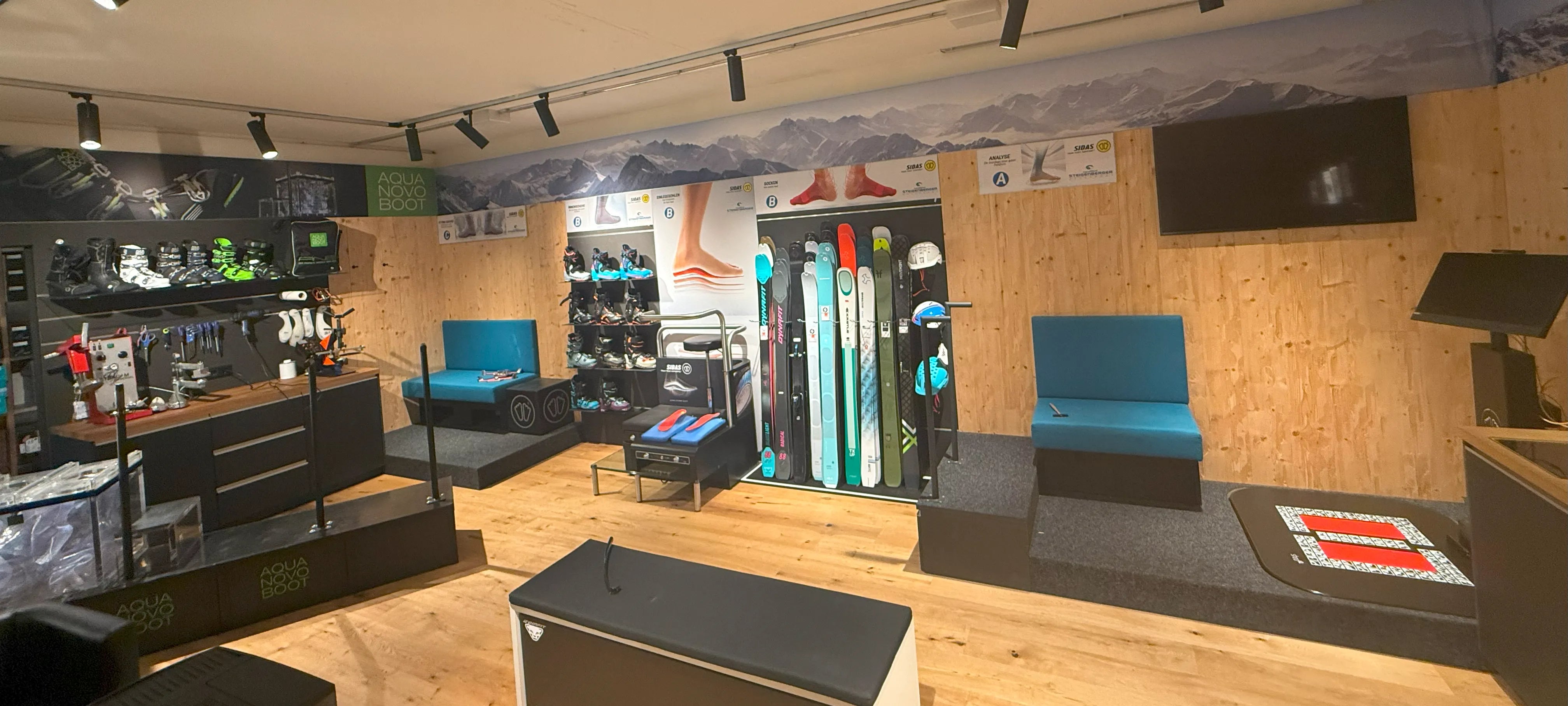 Steigenberger Sport Bootfitting - Foto: Daniel Schöttle