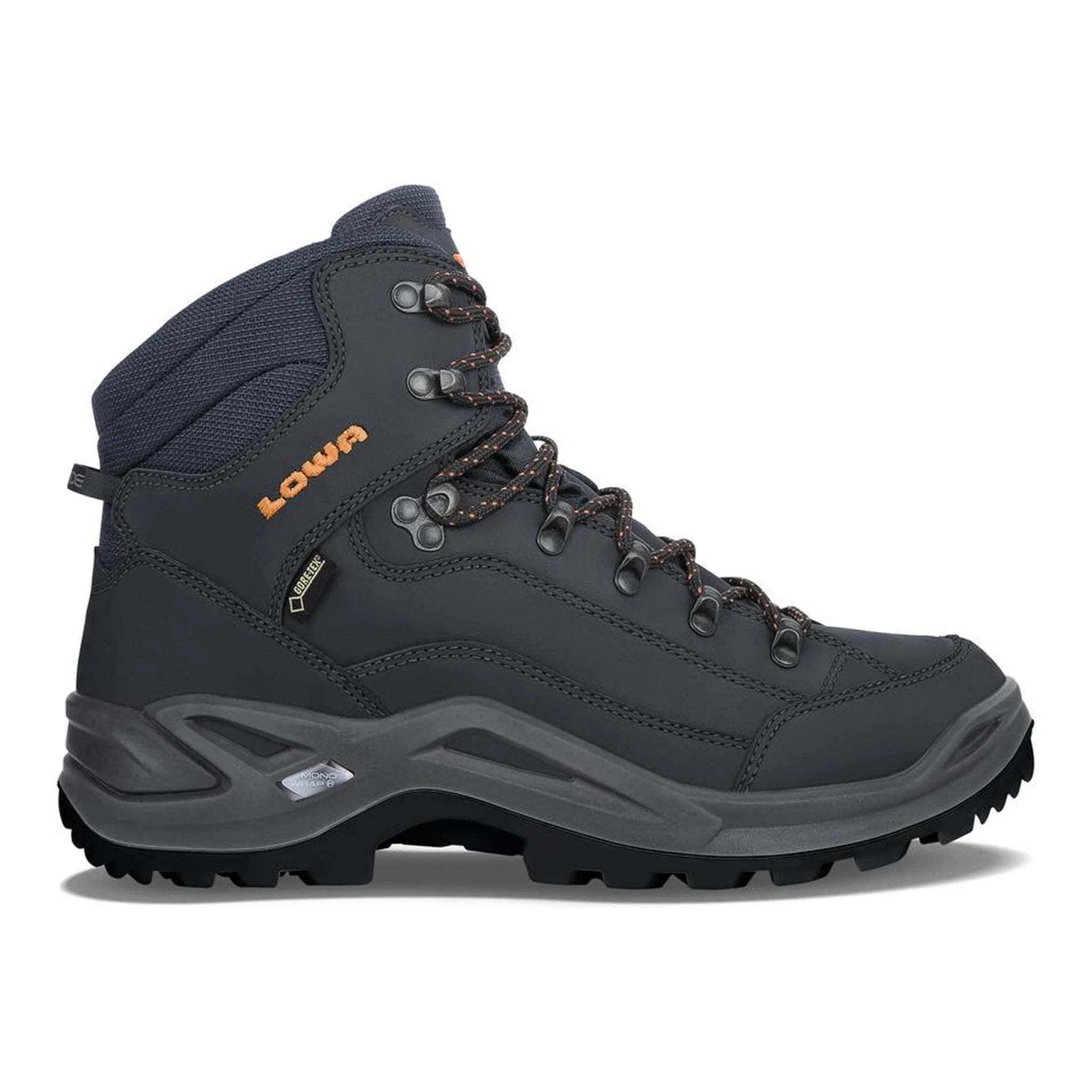Lowa RENEGADE GTX MID navy/orange HERREN