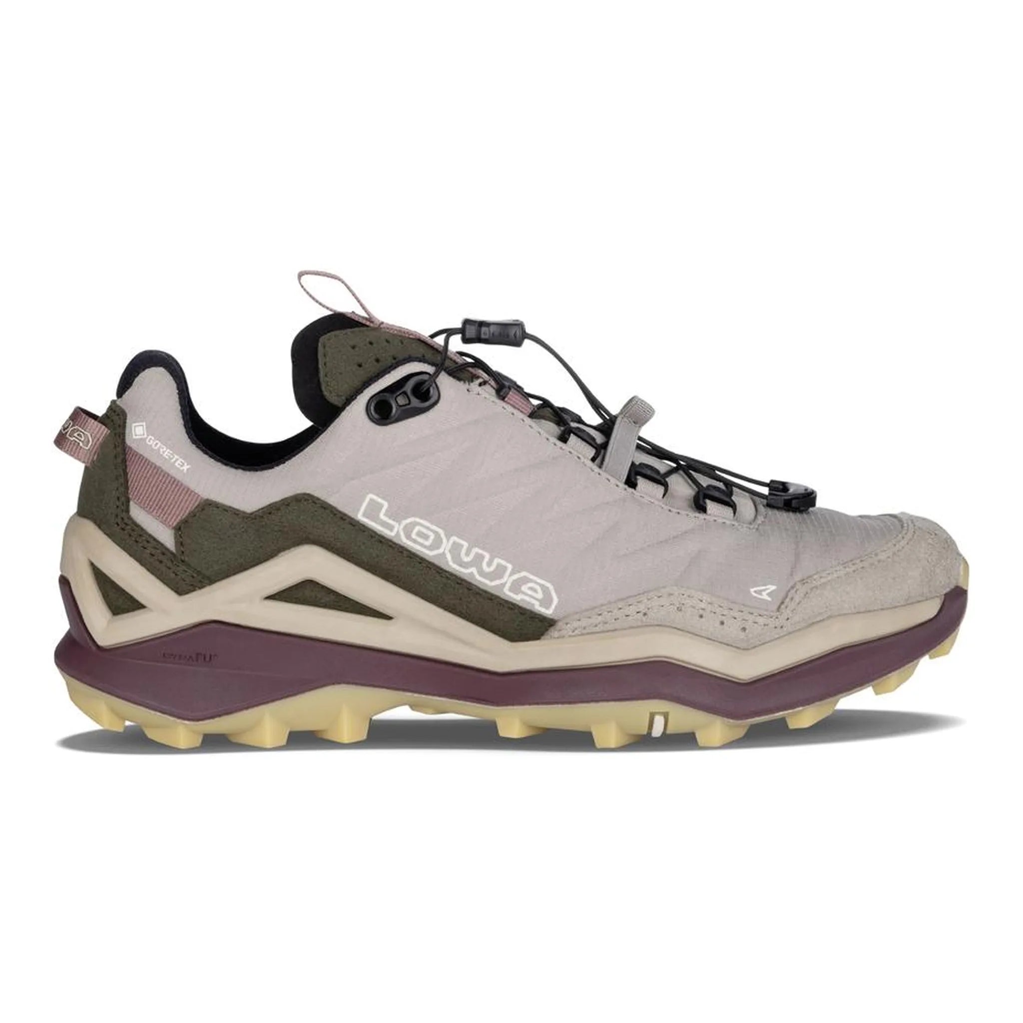 Lowa MADDOX PRO GTX LO SL Ws desert/alt rosa DAMEN