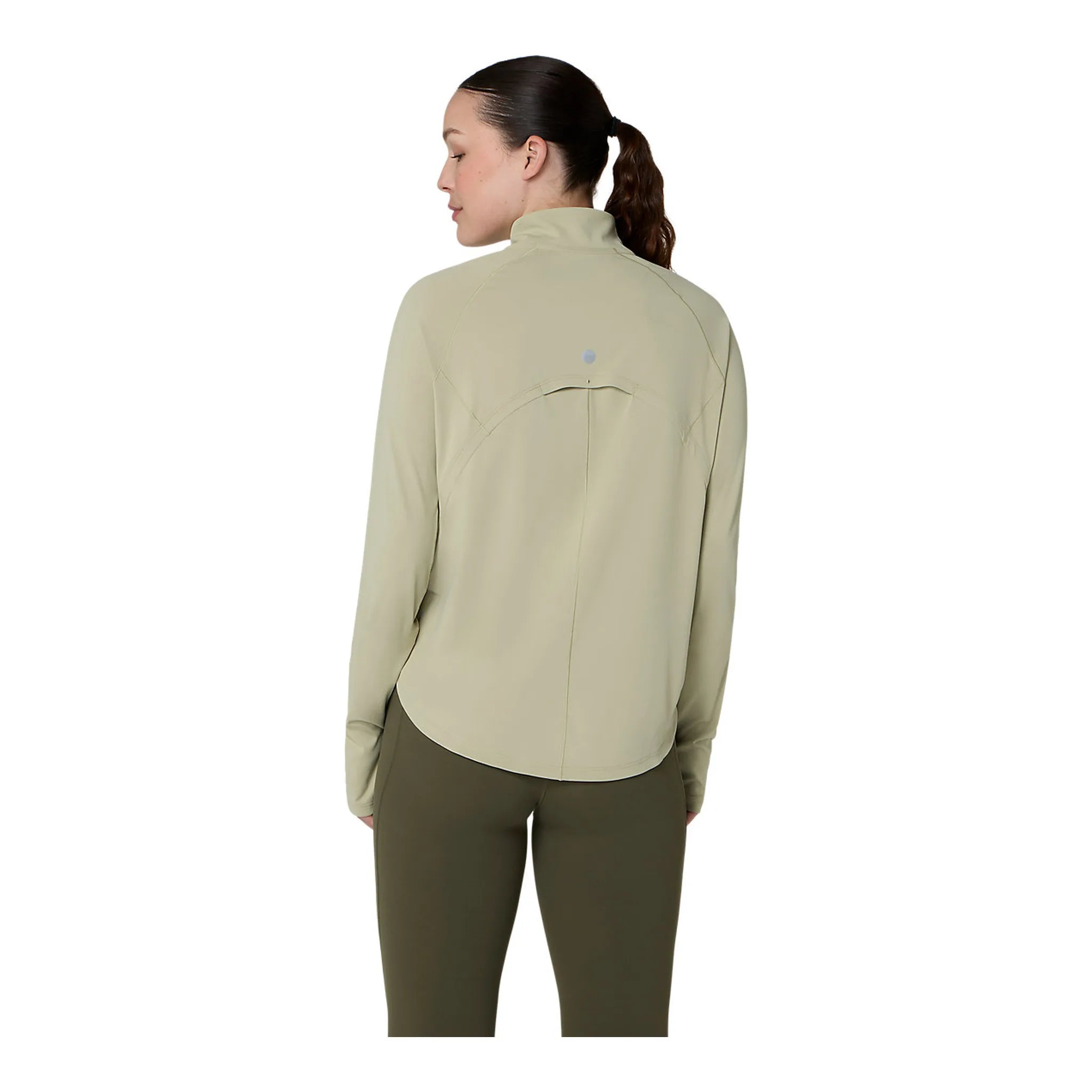NAGINO RUN 1/4 ZIP LS TOP
