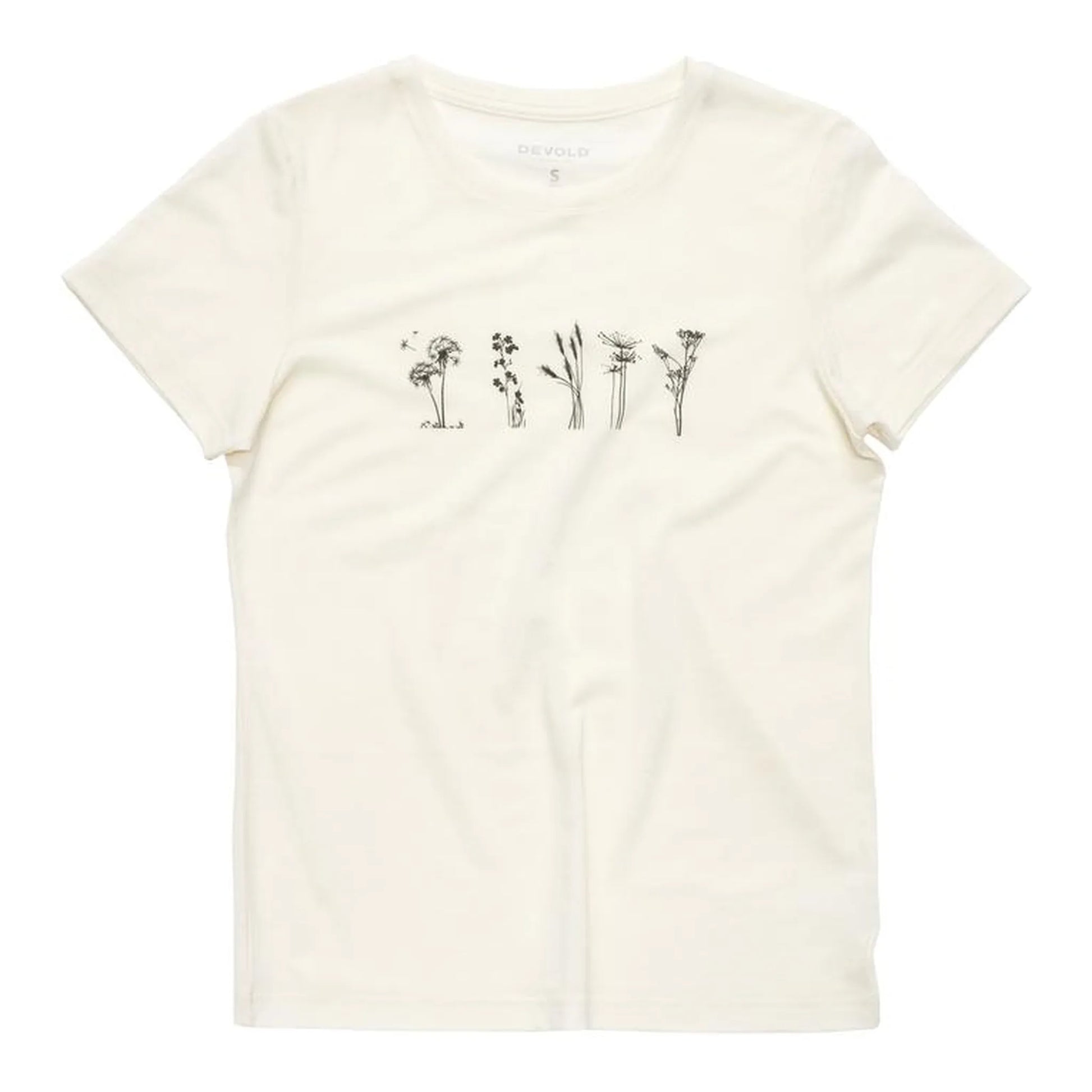 DEVOLD CLASSIC FLOWERS TEE WMN Damen