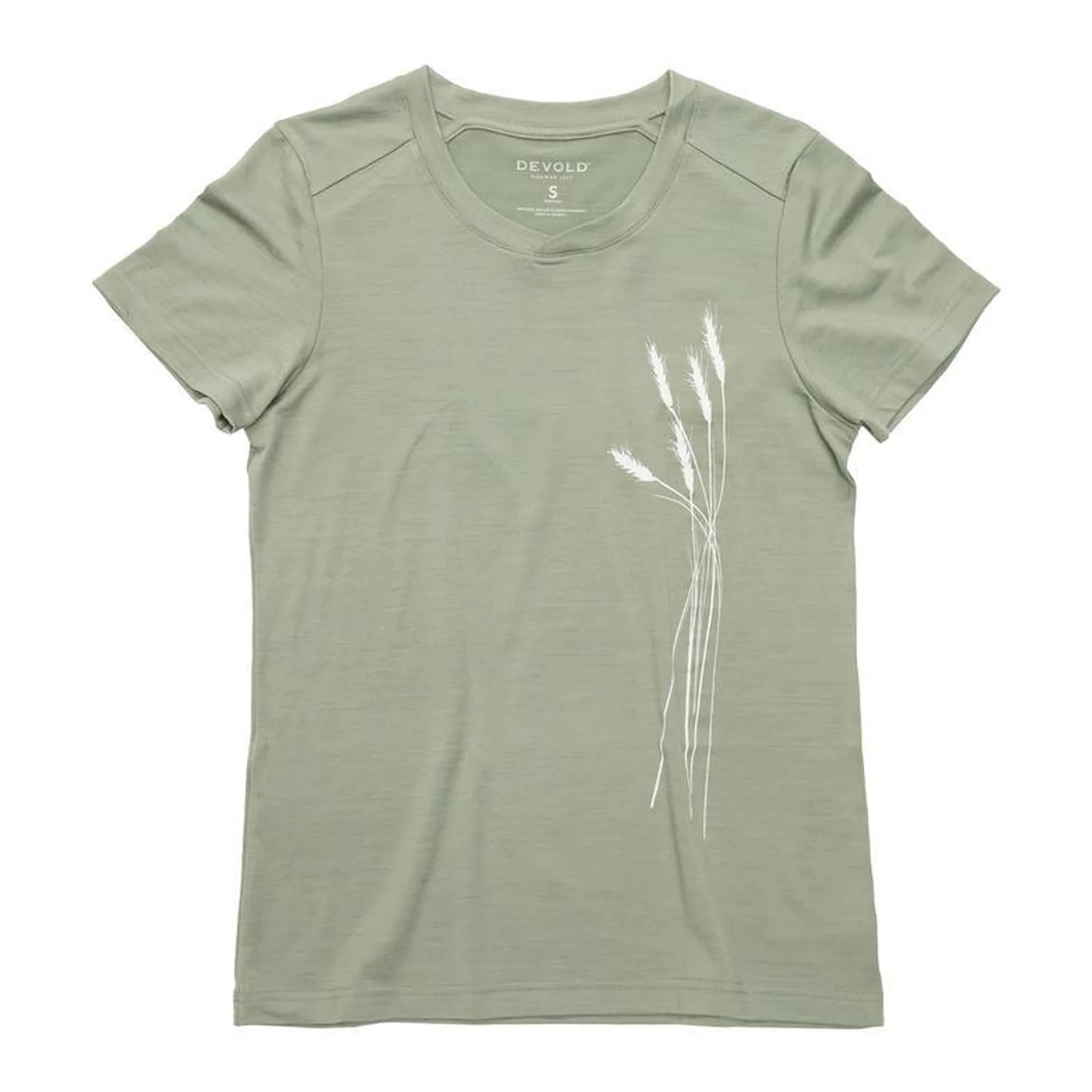 DEVOLD PREMIUM OATS TEE WMN Damen