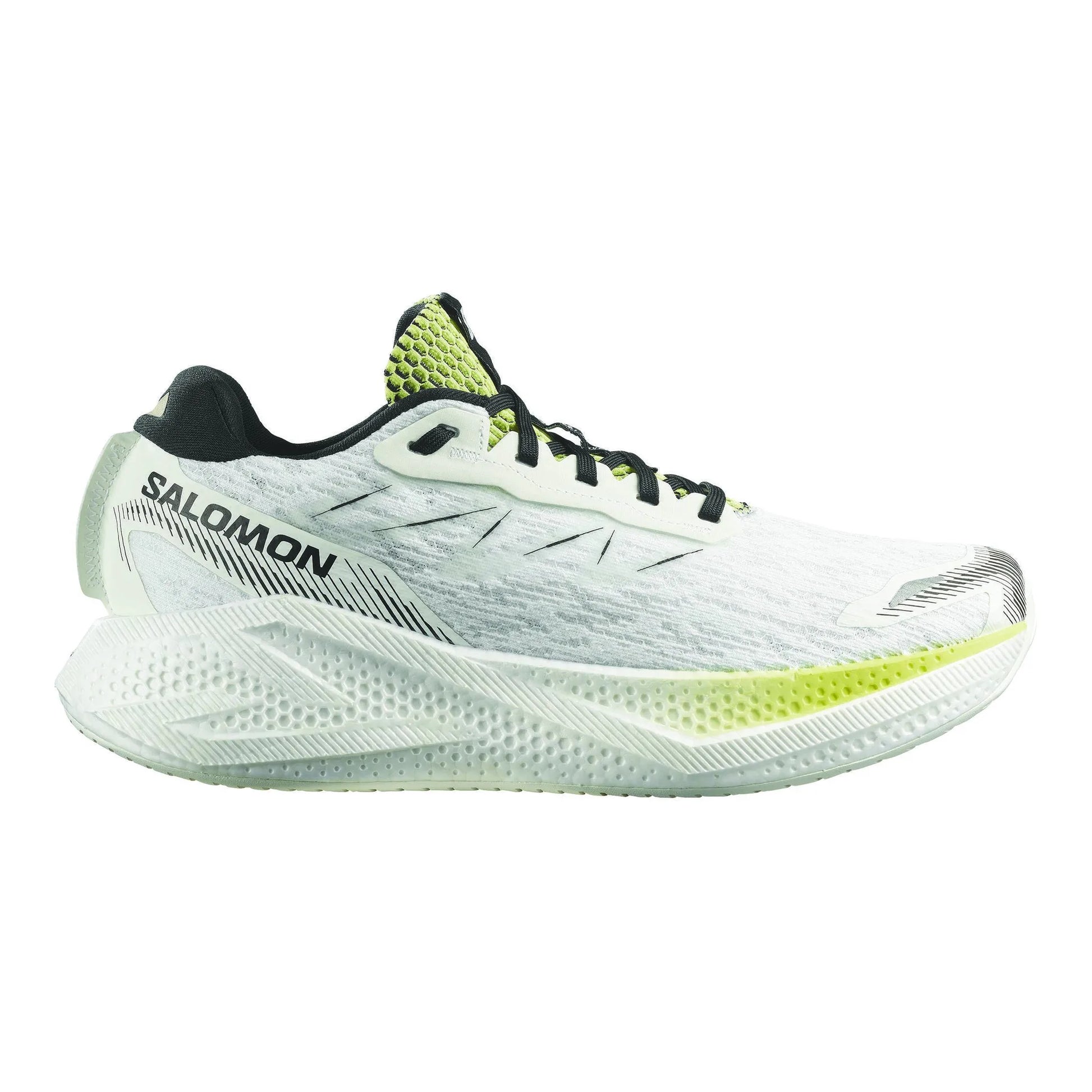 SALOMON SHOES AERO GLIDE 4 White/Sun Lm/Black Herren
