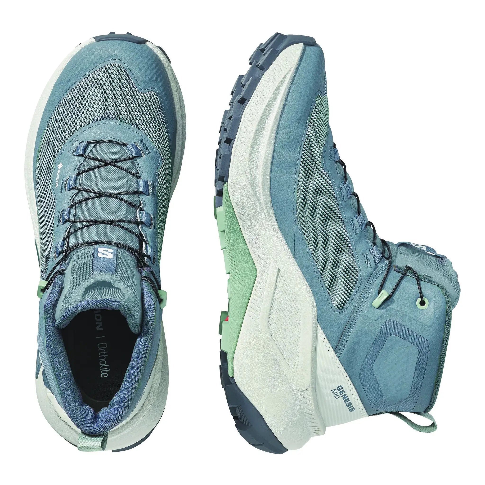 SHOES GENESIS MID GTX W Grisai/Greenm/9