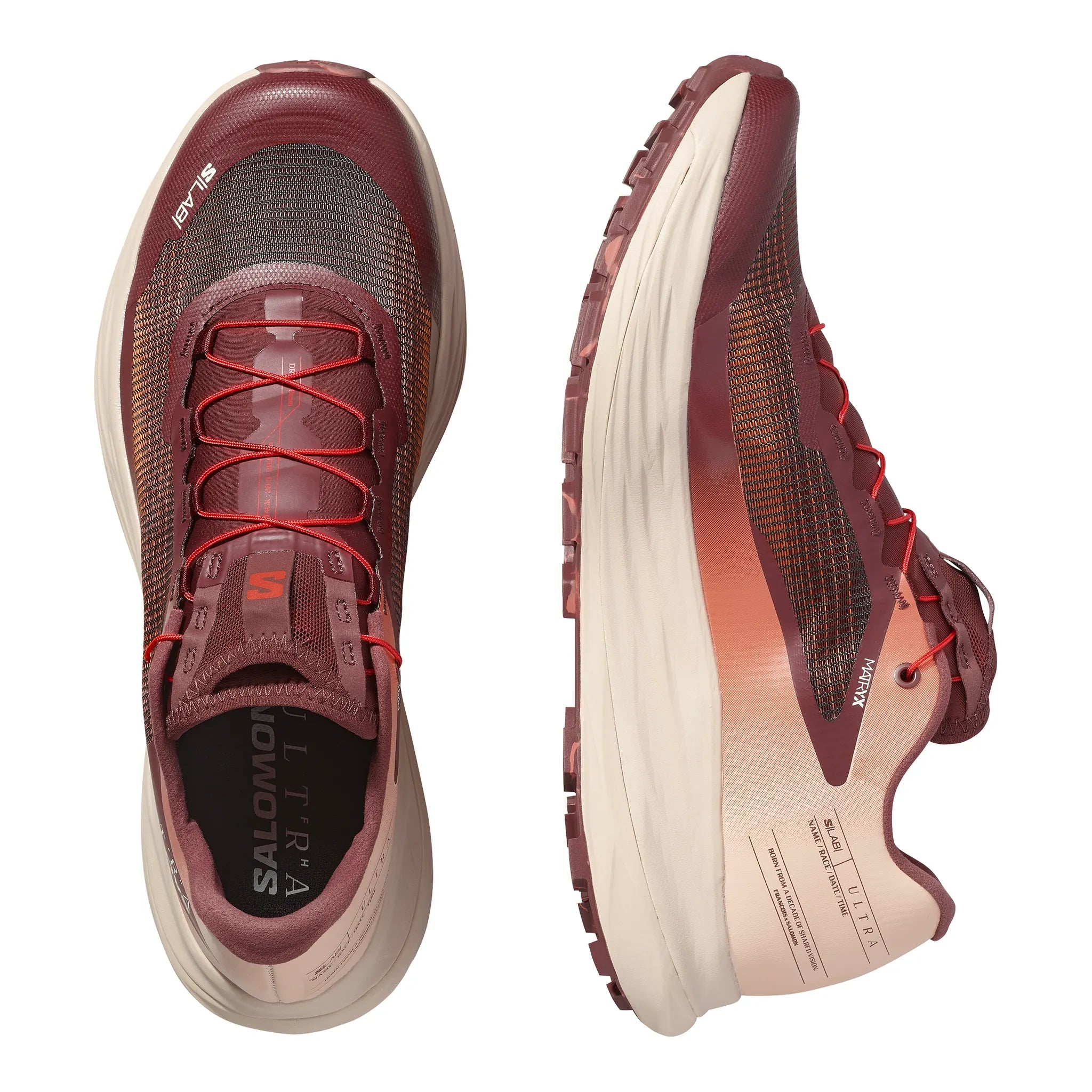 SHOES S/LAB ULTRA V2 And/Burnt Sienna/Sm