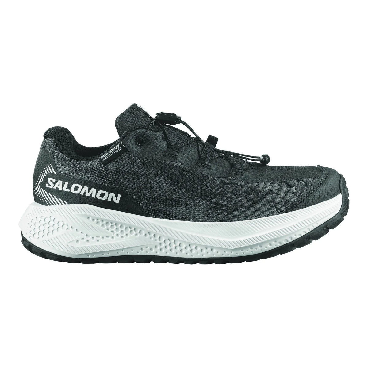 SALOMON SHOES AERO GRVL WP J Black/White/Black Kinder