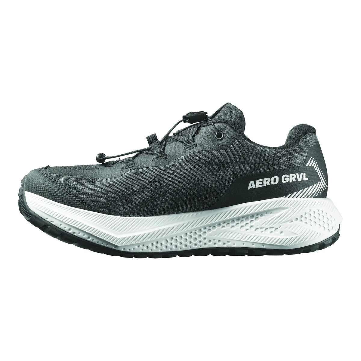 SHOES AERO GRVL WP J Black/White/Black