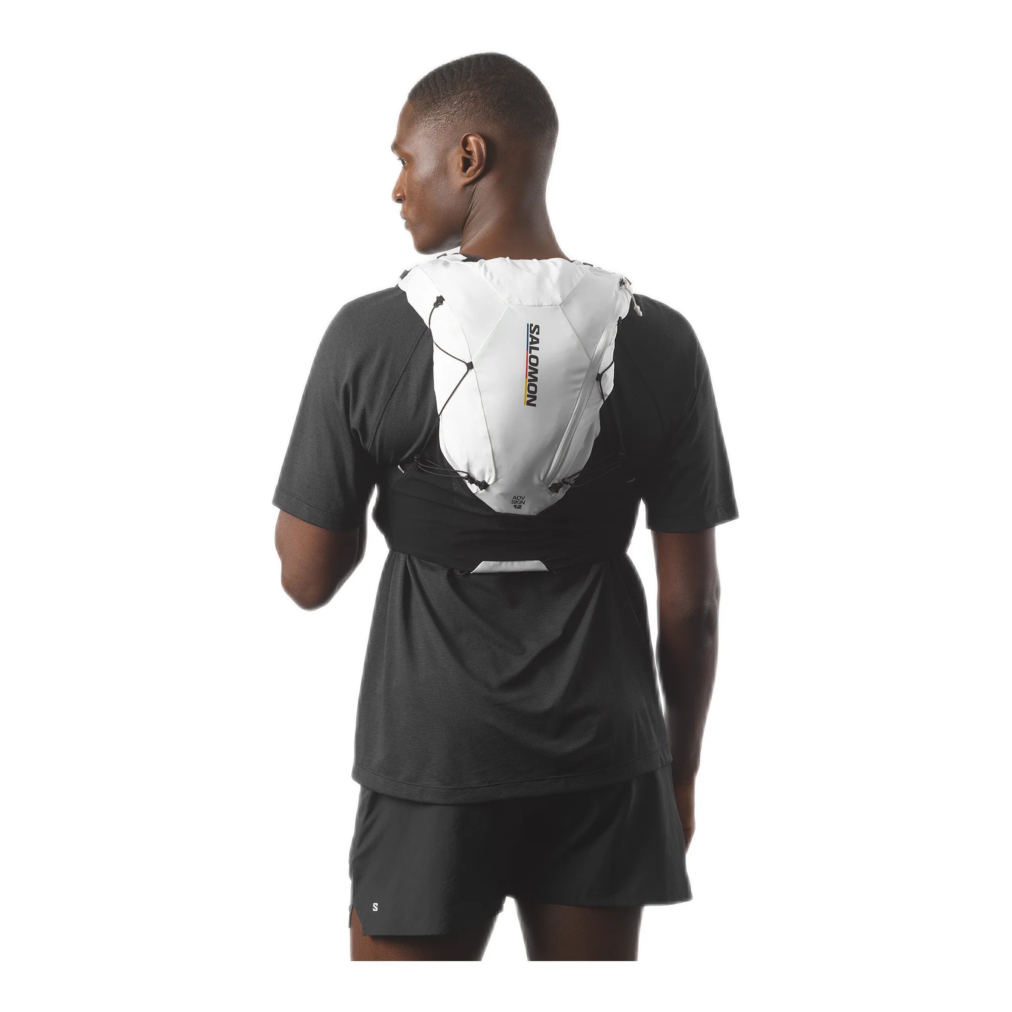 ADV SKIN 12 RACE FLAG SET BLACK/WHITE