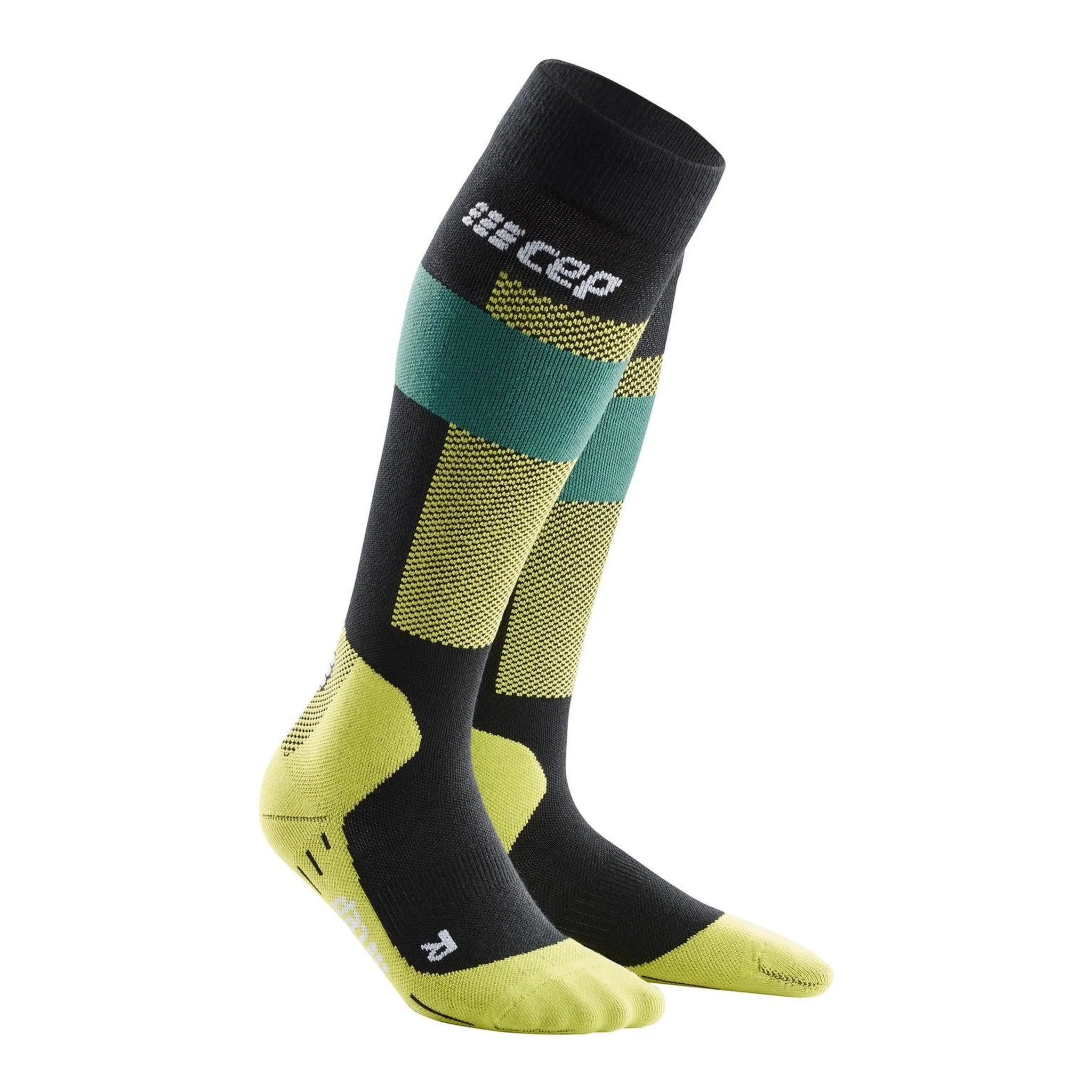 CEP merino socks, skiing, tall, v2, men