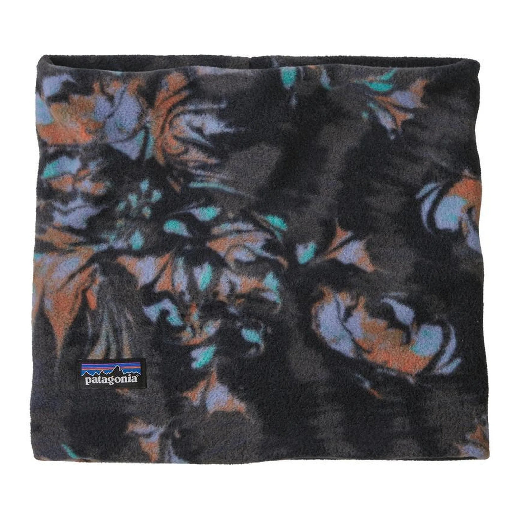 swirl floral: pitch blue