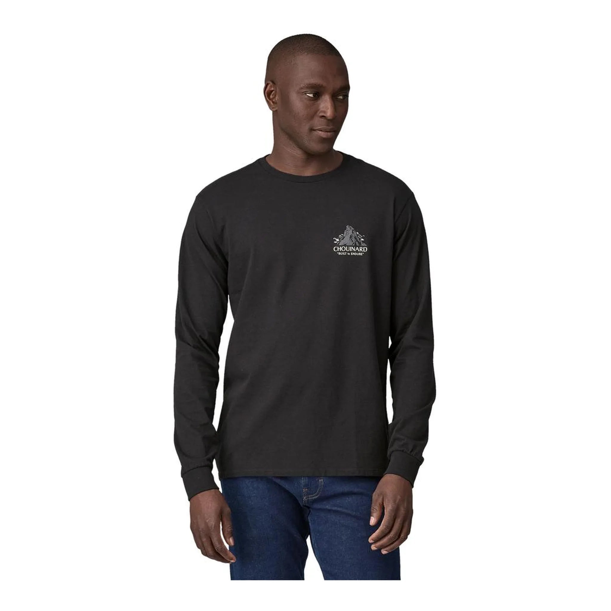 M's L/S Chouinard Crest Responsibili-Tee