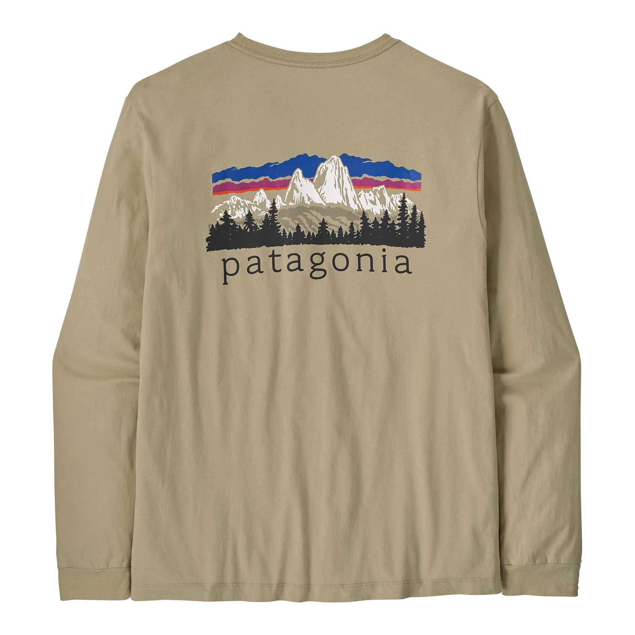 Patagonia M's L/S Fitz Roy Foothills T-Shirt Mens