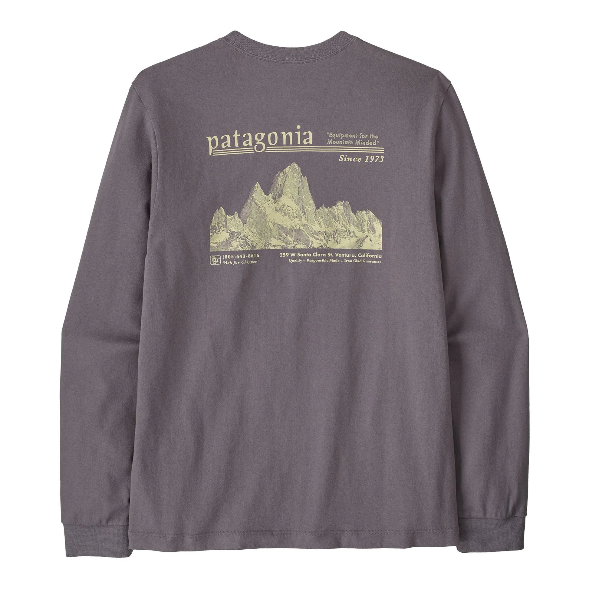 Patagonia M's L/S MW Hut Tripper Skyline T-Shirt Mens
