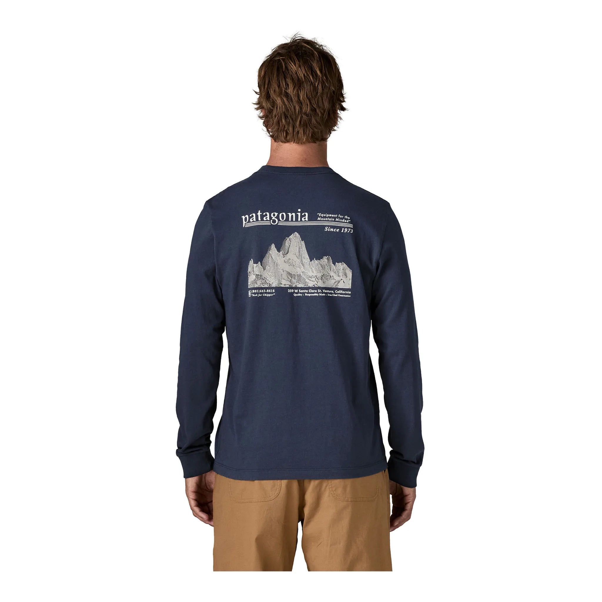 M's L/S MW Hut Tripper Skyline T-Shirt