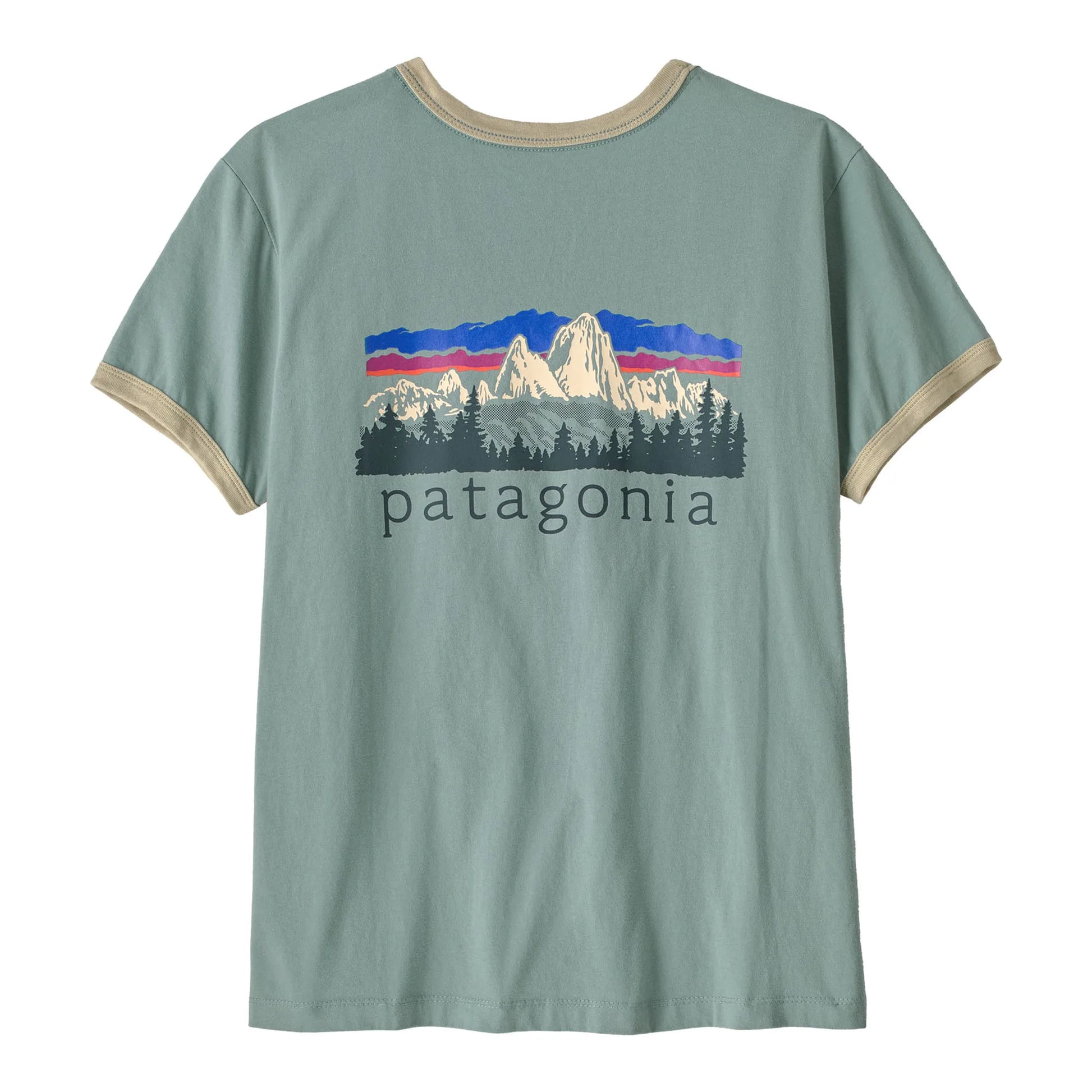 Patagonia W's Fitz Roy Foothills Ringer Tee Womens