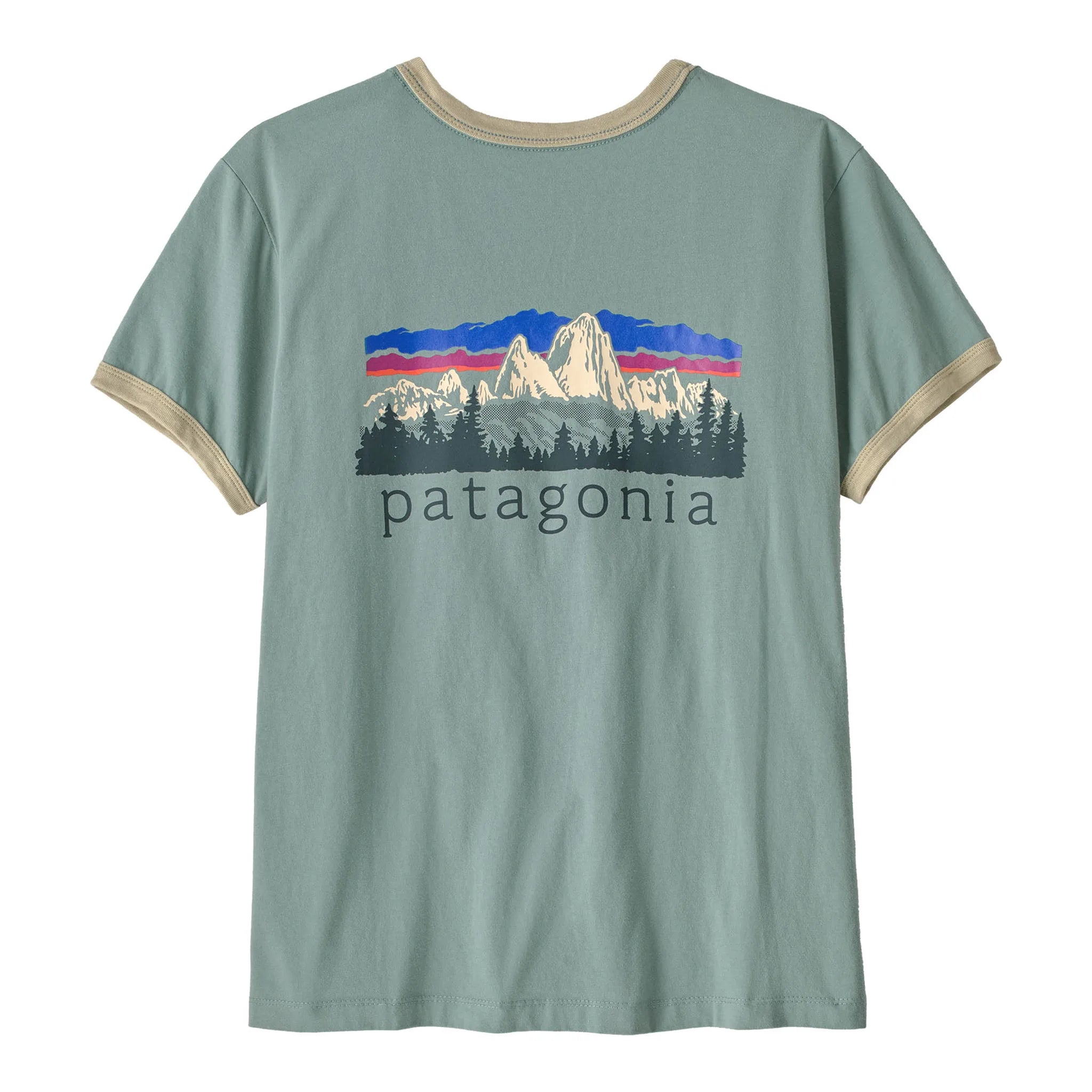 Patagonia W's Fitz Roy Foothills Ringer Tee Womens