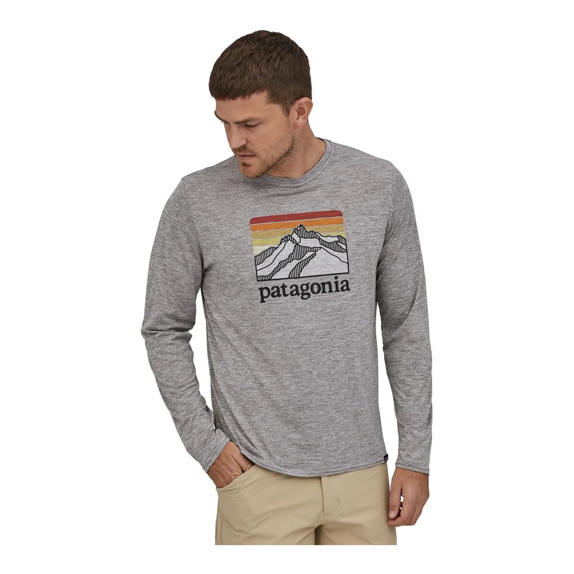 line logo ridge: feather grey