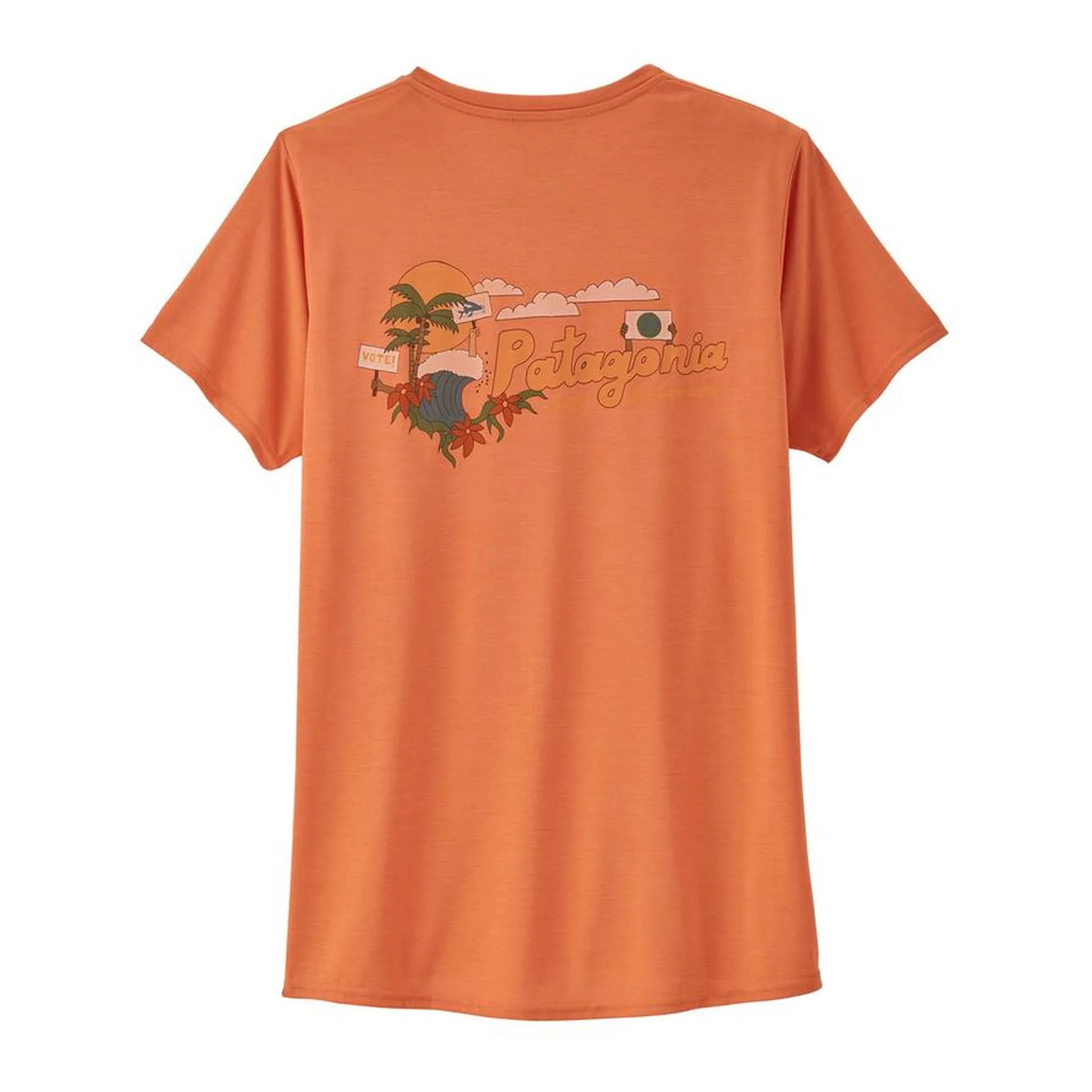 palm protest: tigerlily orange x-dye