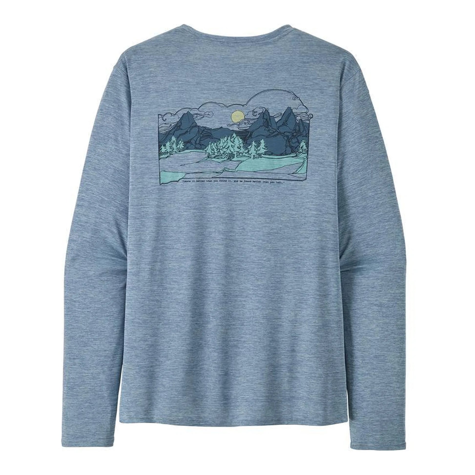 Patagonia M's L/S Cap Cool Daily Graphic Shirt - Lands Mens