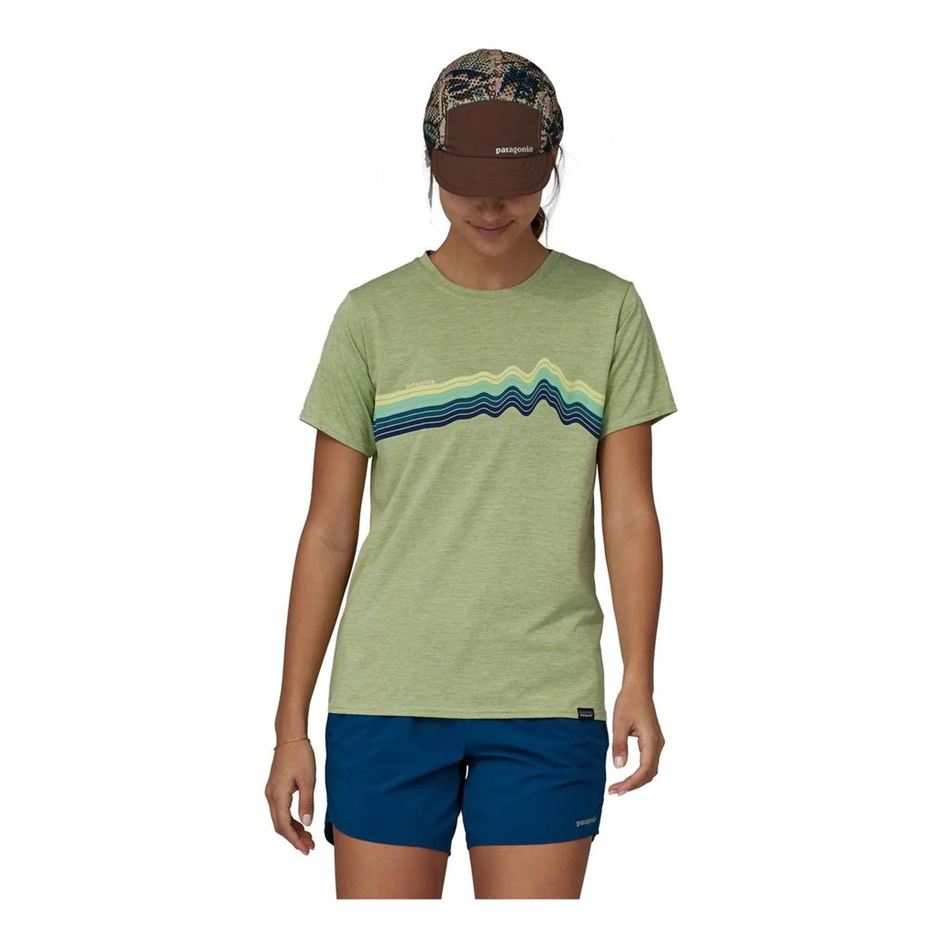 ridge rise stripe: salvia green x-dye