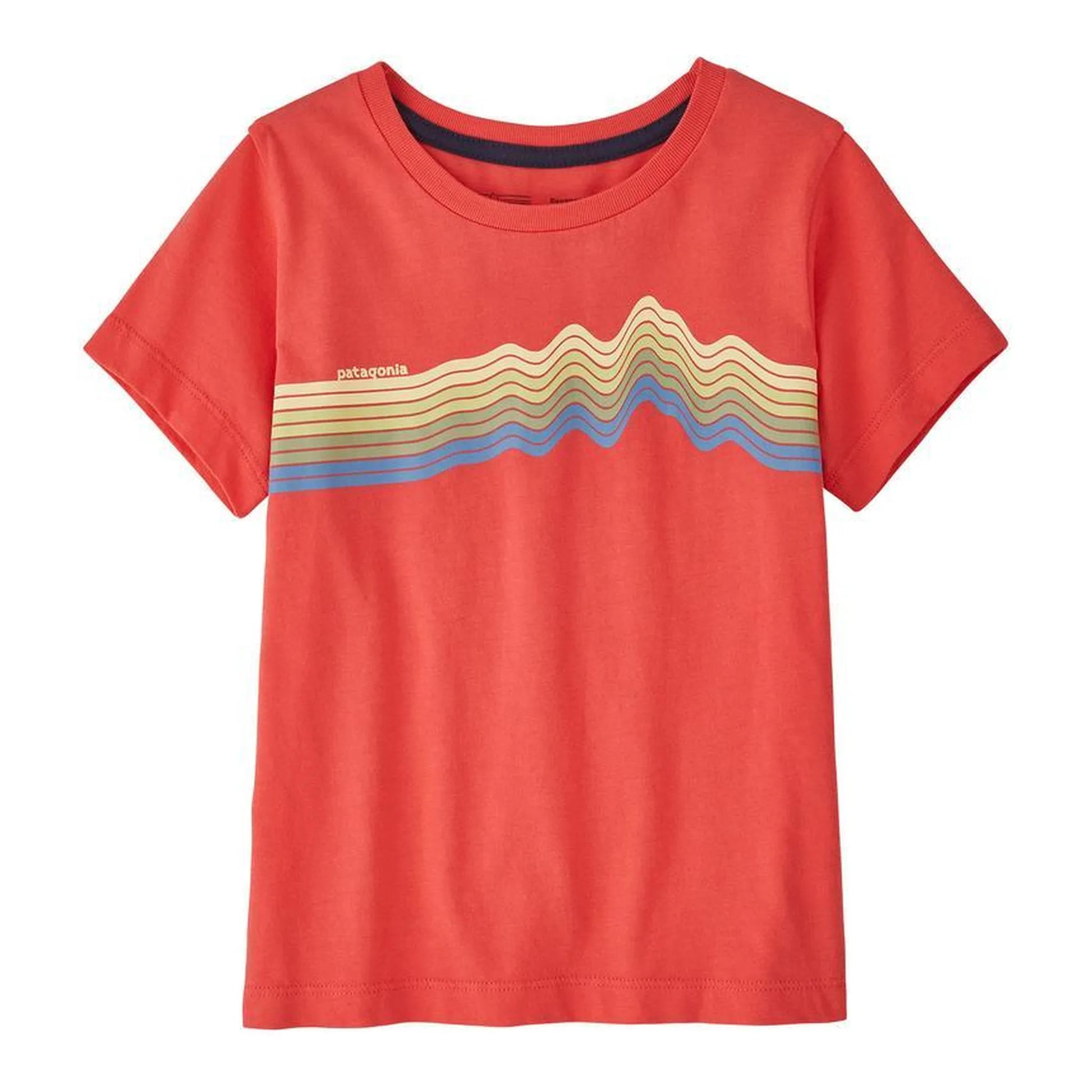 ridge rise stripe: coral