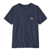 Patagonia Flying Fish Tides Organic Pocket T-Shirt Tops