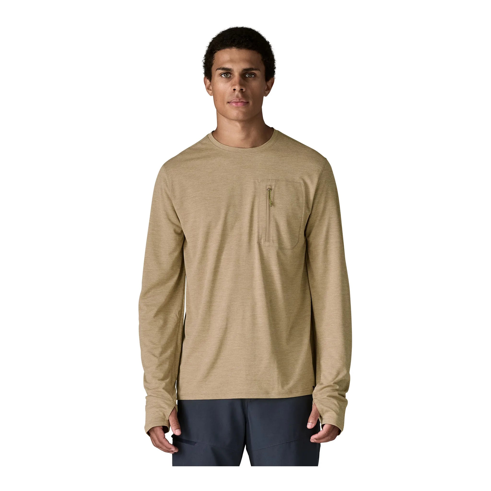 M's L/S Cap Cool Sun Shirt