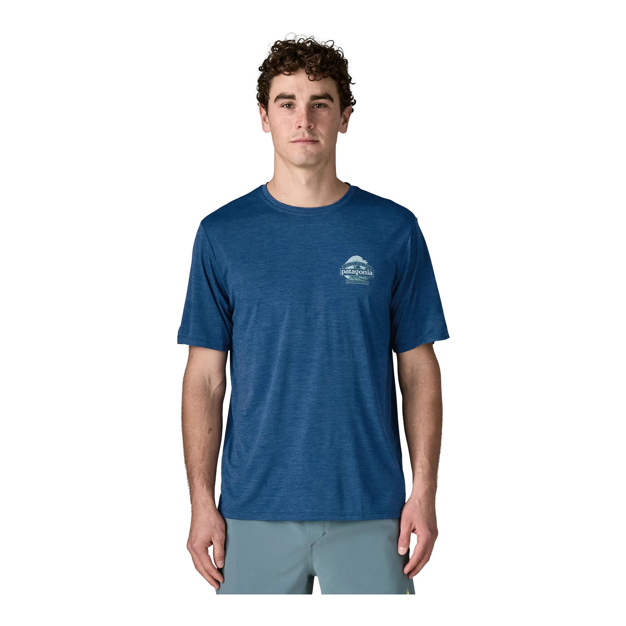 M's Cap Cool Daily Shirt - Great Waves