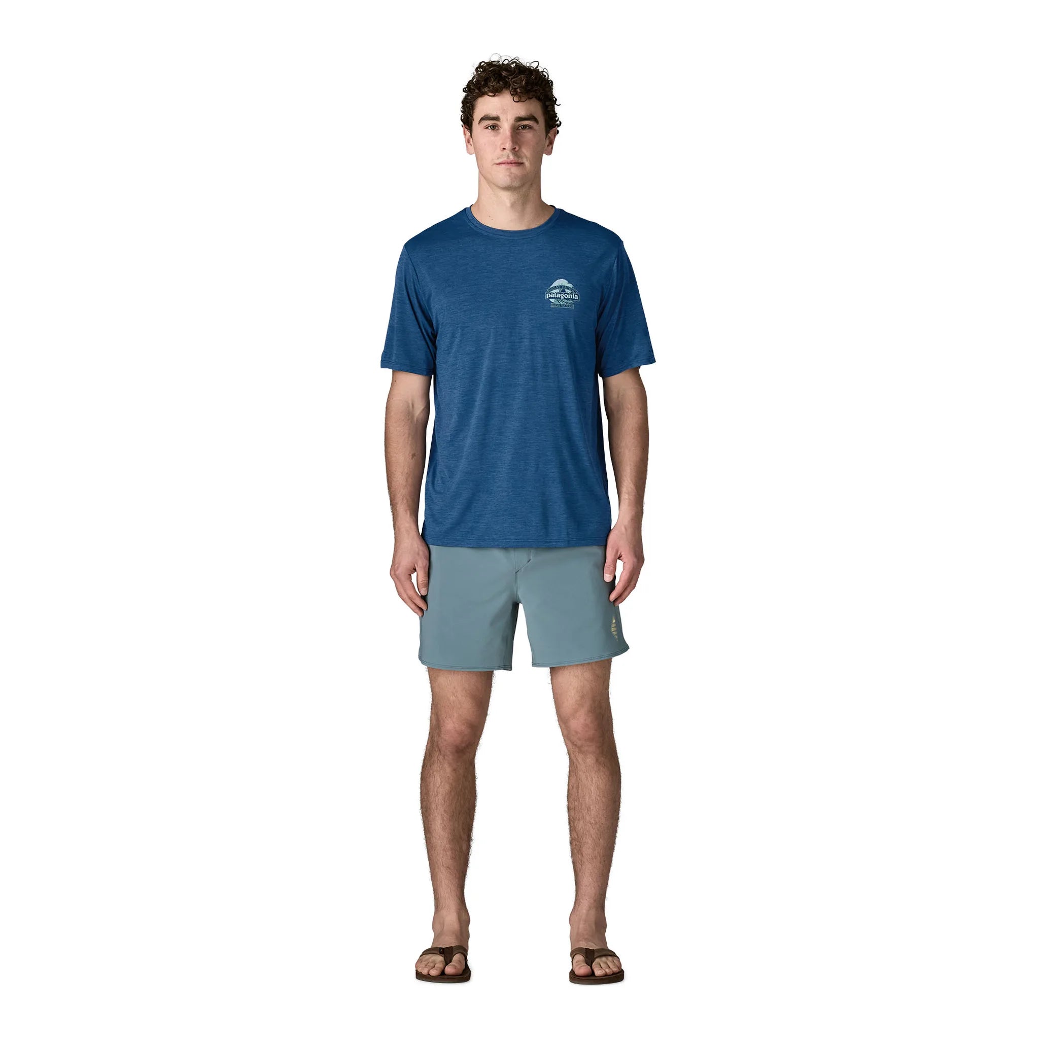 M's Cap Cool Daily Shirt - Great Waves