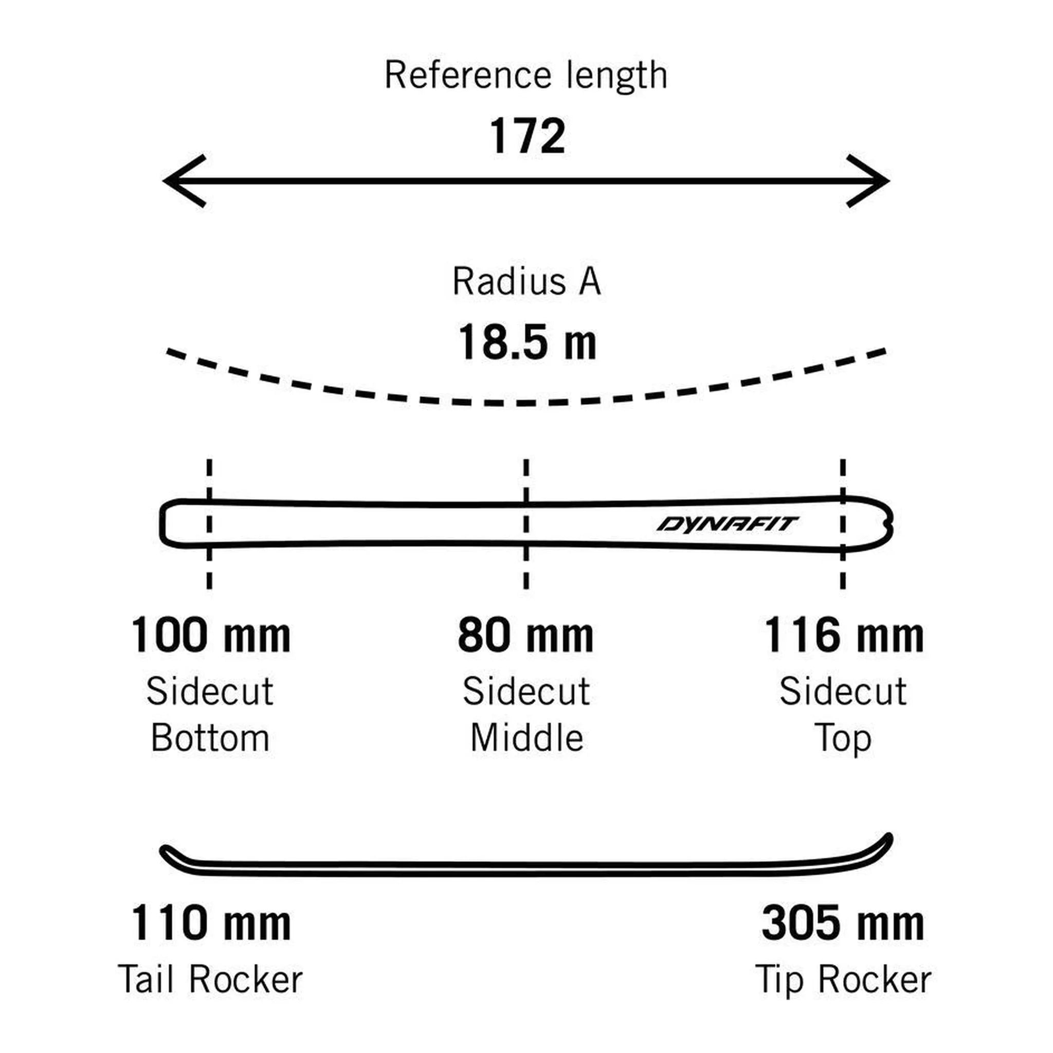 Blacklight Pro Tourenski Unisex
