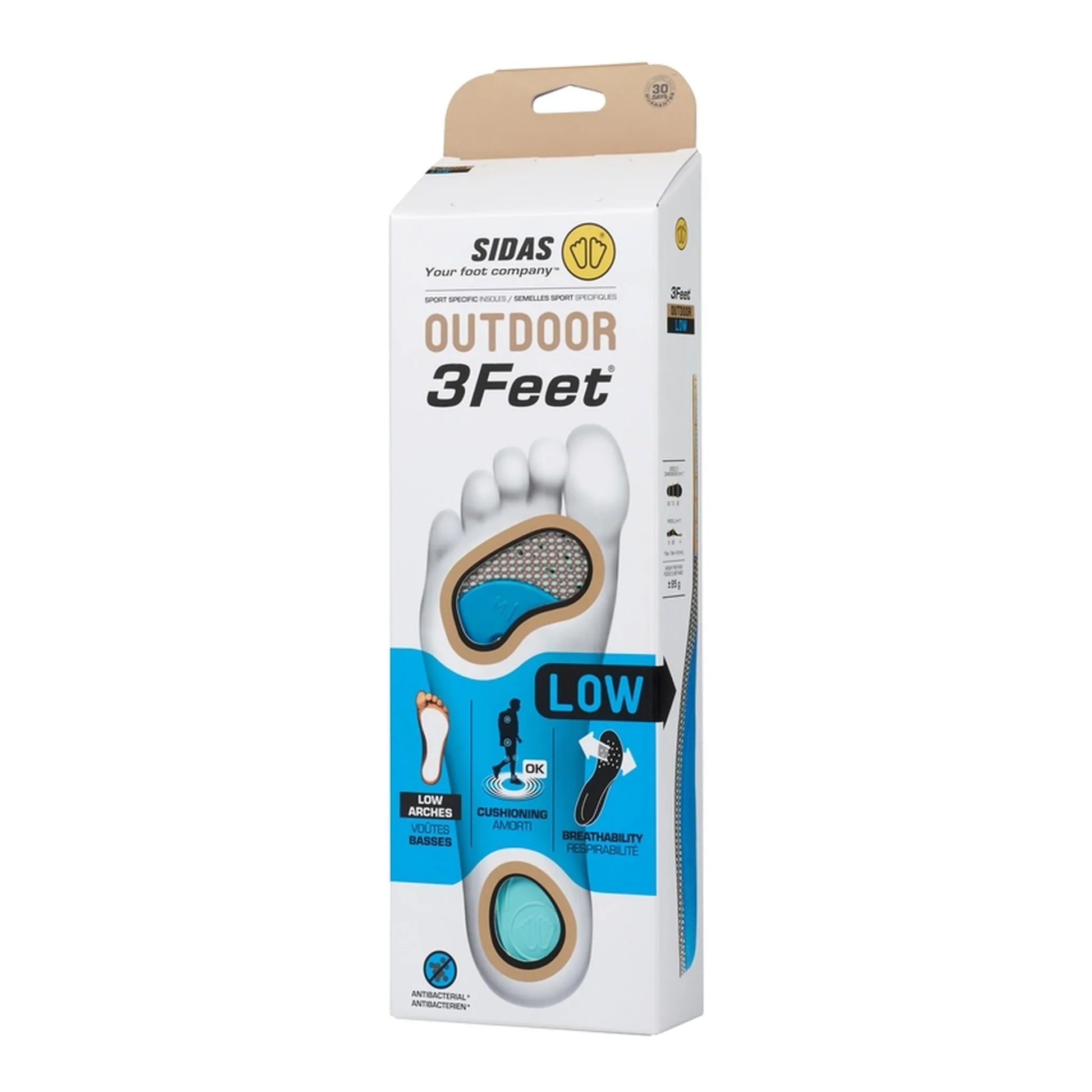 SIDAS 3feet Outdoor - low Unisex