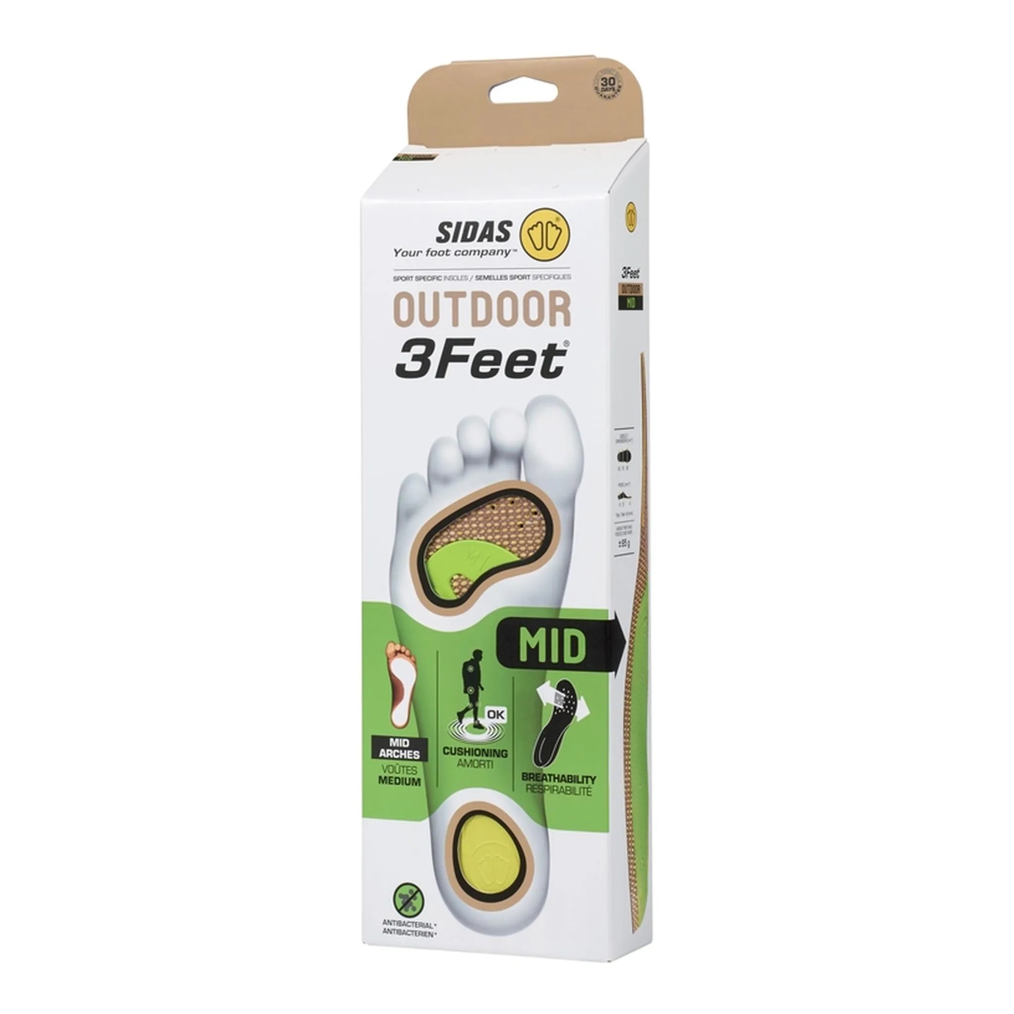 SIDAS 3feet Outdoor - mid Unisex